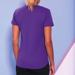 Plain T-Shirt Girlie V Neck AWDis Just Cool 140 GSM